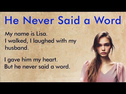He Broke My Heart Silently ✅ English Learning and Practice (A1–A2 Level) ✅