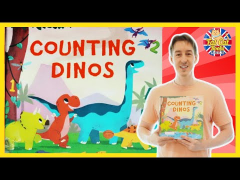 Counting Dinos | Learn the numbers 1 to 10 with Dinosaurs | Read Aloud story with Mr Mike