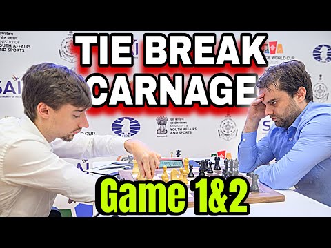 🔥 Daniil Dubov vs Sam Shankland | Total Domination in the Tie-Break!