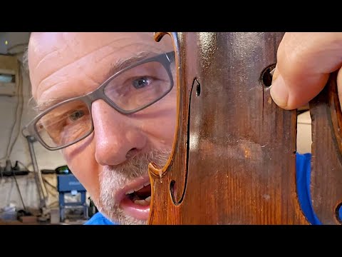 He got Given an Amazing 190 year old Violin... but It Needed Work... A lot of work...