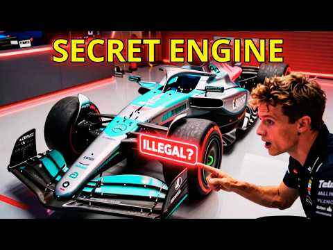Mercedes’ Illegal ENGINE? The Gray Area GEORGE RUSSELL is Counting On.