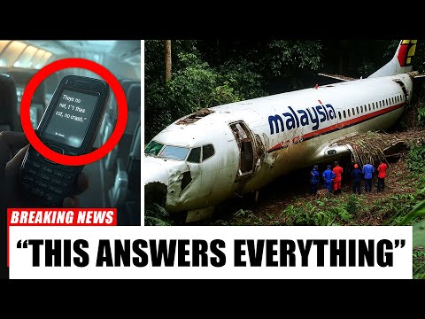 Flight MH370 Passenger Sent Chilling Text Message That Solves the Disappearance