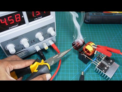 Make an Induction heater DIY, Beginner electronics projects
