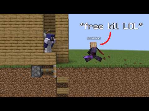 using Reverse Psychology against sweaty SMP players