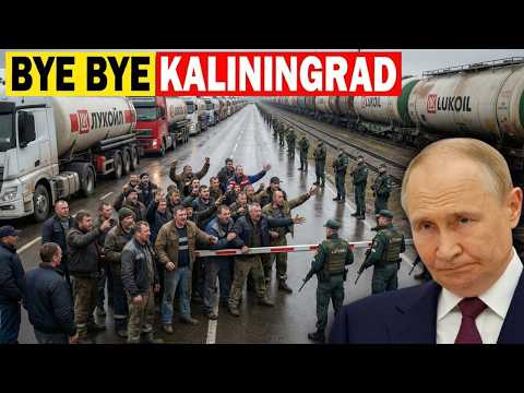 Moscow's Kaliningrad Railway Is Gone—Hundreds Trains Stuck as Baltics SHUT DOWN Border Crossings