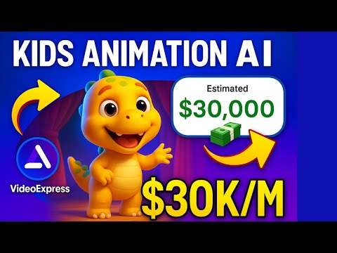 How I’m Building an  AI Kids Animation Channel (Step-By-Step Guide)