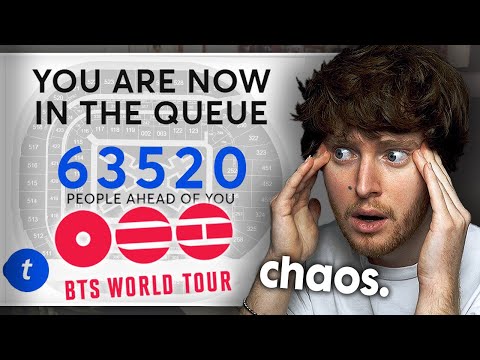Trying to Get BTS WORLD TOUR Tickets.. (Gone Wrong)