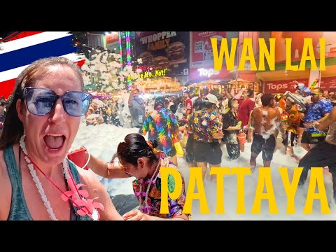 Wan Lai Pattaya 🇹🇭 the LAST DAY of Songkran in Thailand