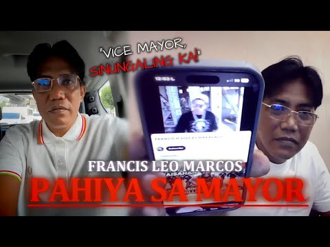 NORMAN MANGUSIN NAPAHIYA SA VICE MAYOR