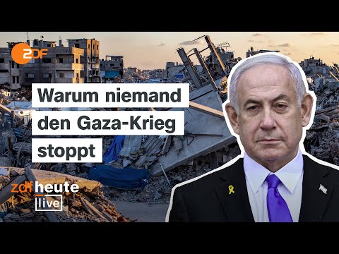 Hunger and war in Gaza: Why Israel faces few consequences | The analysis on ZDFheute live