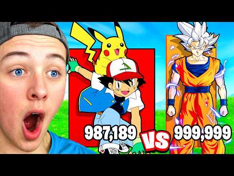 BECKBROS React To GOKU vs POKEMON Power Level Comparison