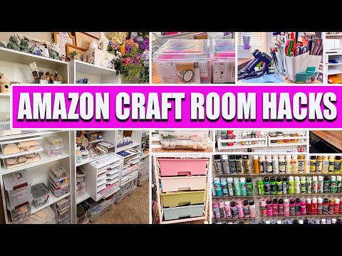 10 Genius Amazon Finds for Craft Room Organization You Need to See!