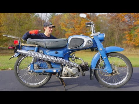 Auction Find 1966 Honda Motorcycle Hasn't Run In 30 Years (Incredible Find)