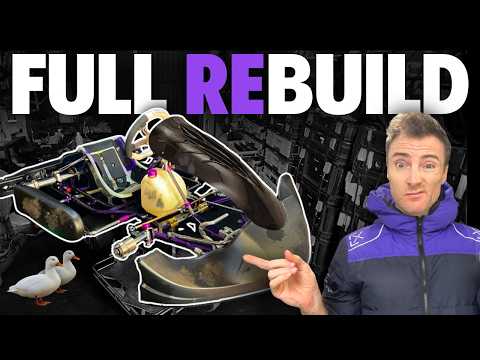 I COMPLETELY Rebuilt My Go Kart for Next Season!