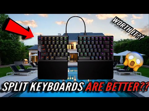 ARE SPLIT KEYBOARDS BETTER FOR GAMING??? | ASUS ROG Falcata Review