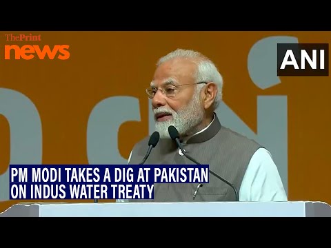 PM Modi takes a dig at Pakistan on Indus Water Treaty; 'Only opened small gates yet, there is flood'