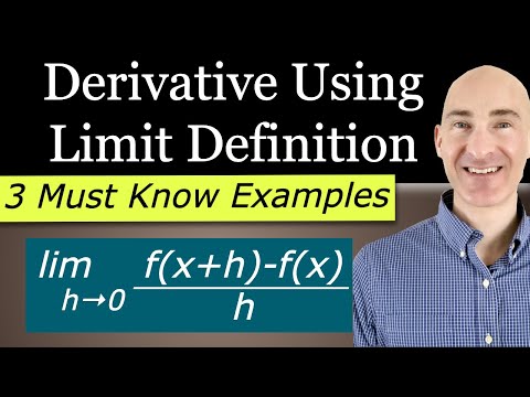 Find the Derivative Using the Limit Definition and Finally Make Sense of this Important Formula