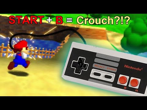 Beating SM64 with a NES Controller