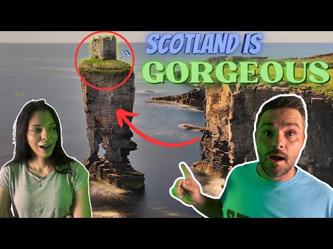 AMERICANS REACTS TO THE TOP 10 MOST BEAUTIFUL PLACES IN SCOTLAND & ARGUE OVER HIKING