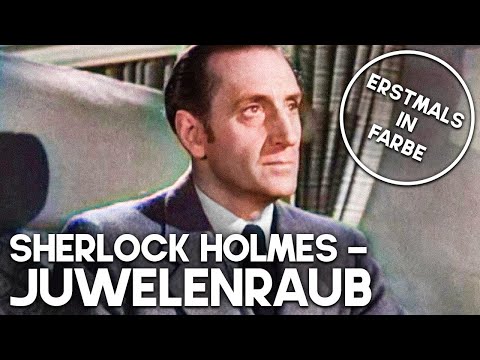 Sherlock Holmes - Juwelenraub | KOLORIERT | Film Noir | Spannender Film