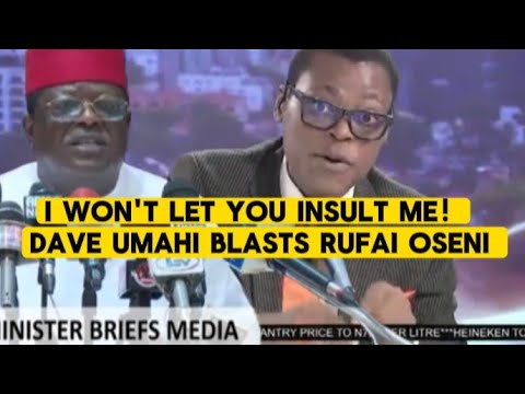 Why Is Everybody So Bad Before You —Dave Umahi Blasts Rufai for Criticising his Ministry 'Blindly'