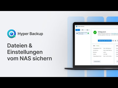 Hyper Backup | Dateien, Einstellungen sichern & wiederherstellen  [Tutorial 1/2]