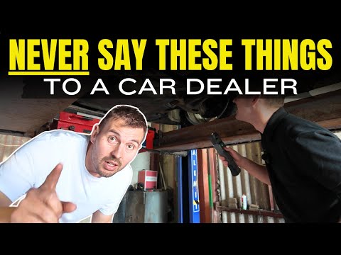 CAR DEALERS HATE HEARING THIS.