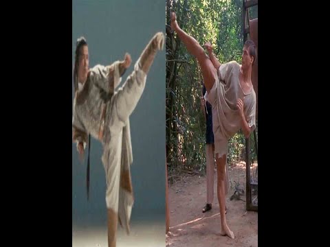 全世界腿功最强的20位高手，中外腿法大比拼，你最喜欢哪国的？ #动作电影武打片 #电影片段剪辑 #名场面 #因为一个片段看了整部剧 #香港电影