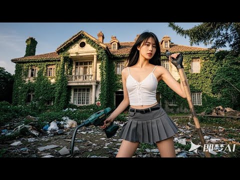 Transform a 53-square-foot abandoned corridor into a room full of pastoral atmosphere