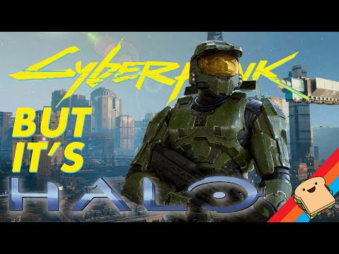 Turning CYBERPUNK into some alternate reality HALO Game!