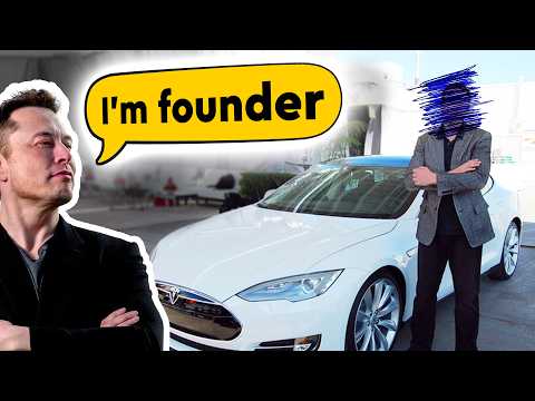 The REAL story of how Elon "stole" Tesla