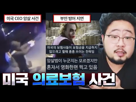 박수 받는 존잘 범죄자ㄷㄷ 현재 미국에서 난리난 대기업 CEO 암살 사건 모음집 ㄷㄷㄷ