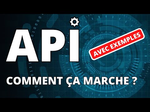 Une API comment ça marche