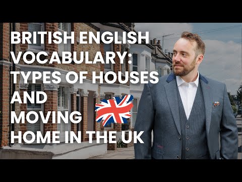 British vocabulary to houses and moving home in the UK