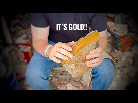 Flint-Knapping a Tab Of GOLD!! Spalling Out Georgia Jasper