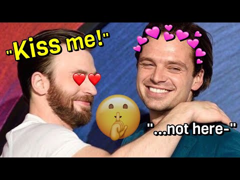 Chris Evans and Sebastian Stan flirting for 12.5 minutes straight