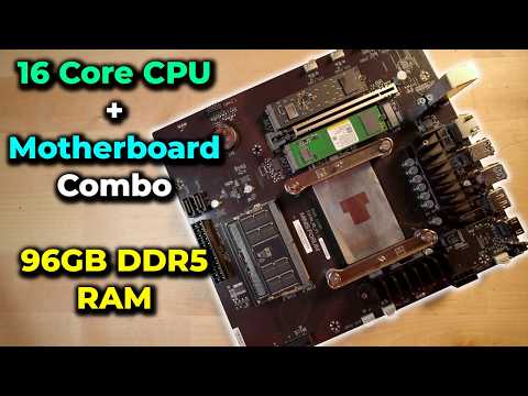 16 Core Motherboard Combo? | Minisforum BD795M Motherboard | AMD R9 7945HX