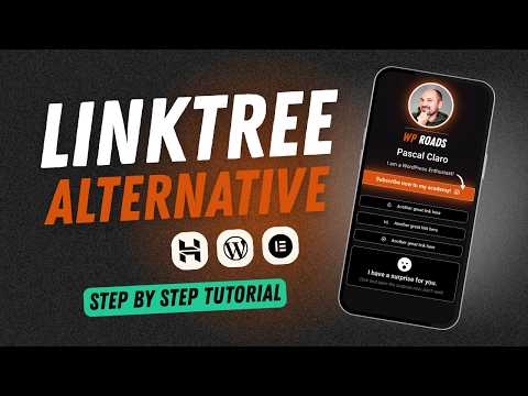 Build Your Own Linktree Page with WordPress + Elementor (Free Domain Included!)
