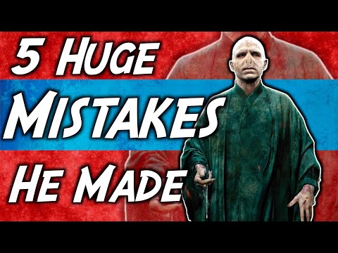 5 Massive Mistakes Voldemort Made