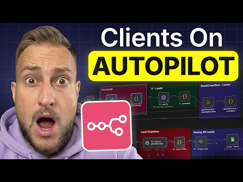 This FREE AI Agent Finds Clients on Autopilot in n8n (CRAZY)