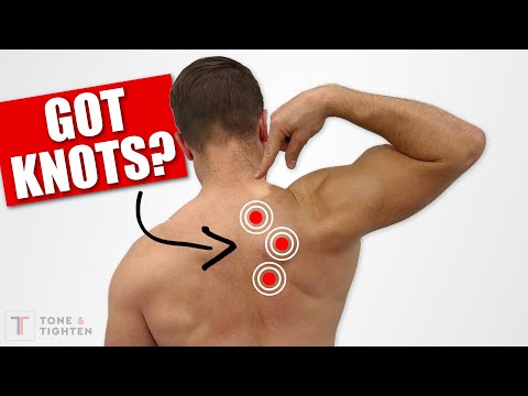 Home Exercises To ELIMINATE Muscle Knots In Your Upper Back