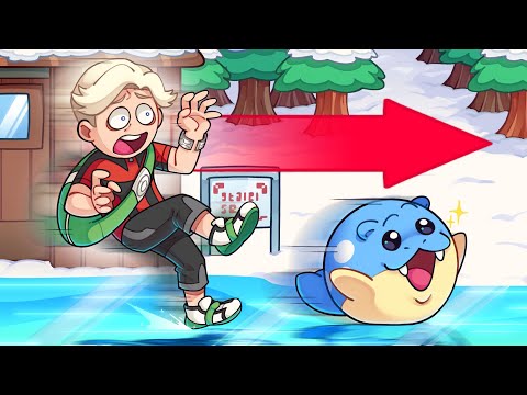 Pokémon, but the entire game has ICE PHYSICS