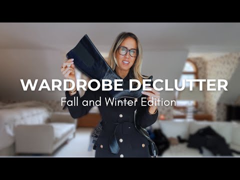 Decluttering My Winter & Fall Wardrobe 2024
