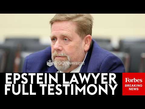 JUST IN: Jeffrey Epstein Lawyer Darren Indyke Testifies To The House Oversight Committee Probe