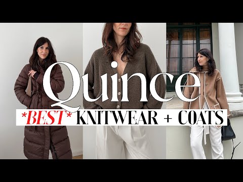 These are the BEST Sweaters & Coats to Buy from Quince [Review & Try On]