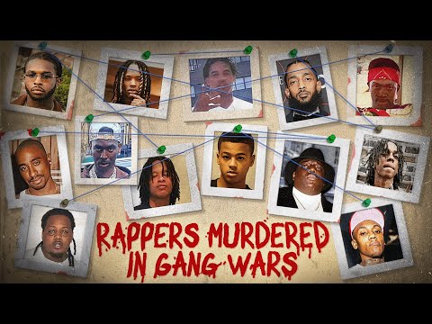 ALL RAPPERS MURDERED in GANG WARS | Sad story of hip-hop | Documentary