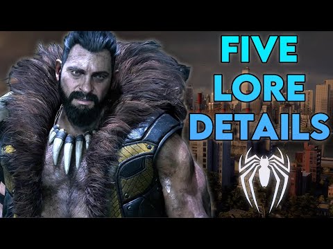 5 LORE Details in the Insomniac Spider-Man Games
