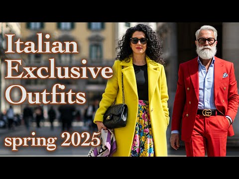 April 2025 Milan Street Fashion. What are people wearing in MIlan? Spring wardrobe ideas