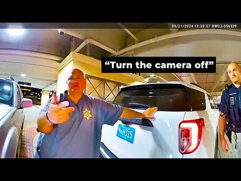 Sheriff Begs Officer to Turn Off Body-Camera