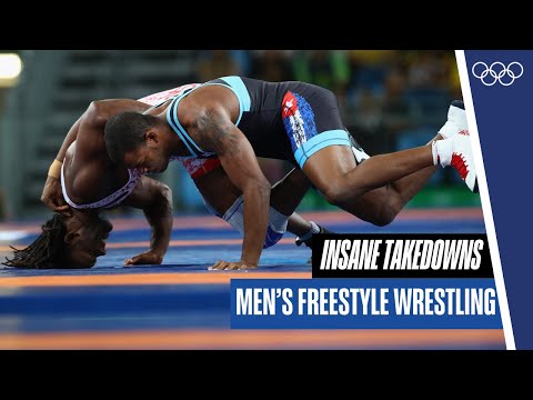 10 minutes of insane takedowns in men's freestyle wrestling! π€ΌββοΈ πͺ